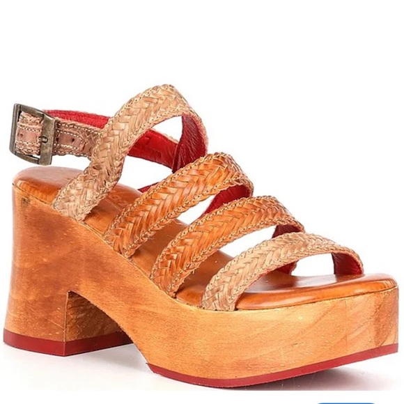 Bed Stu Shoes - Bed Stu Voicing Braided Leather Platform Sandals
